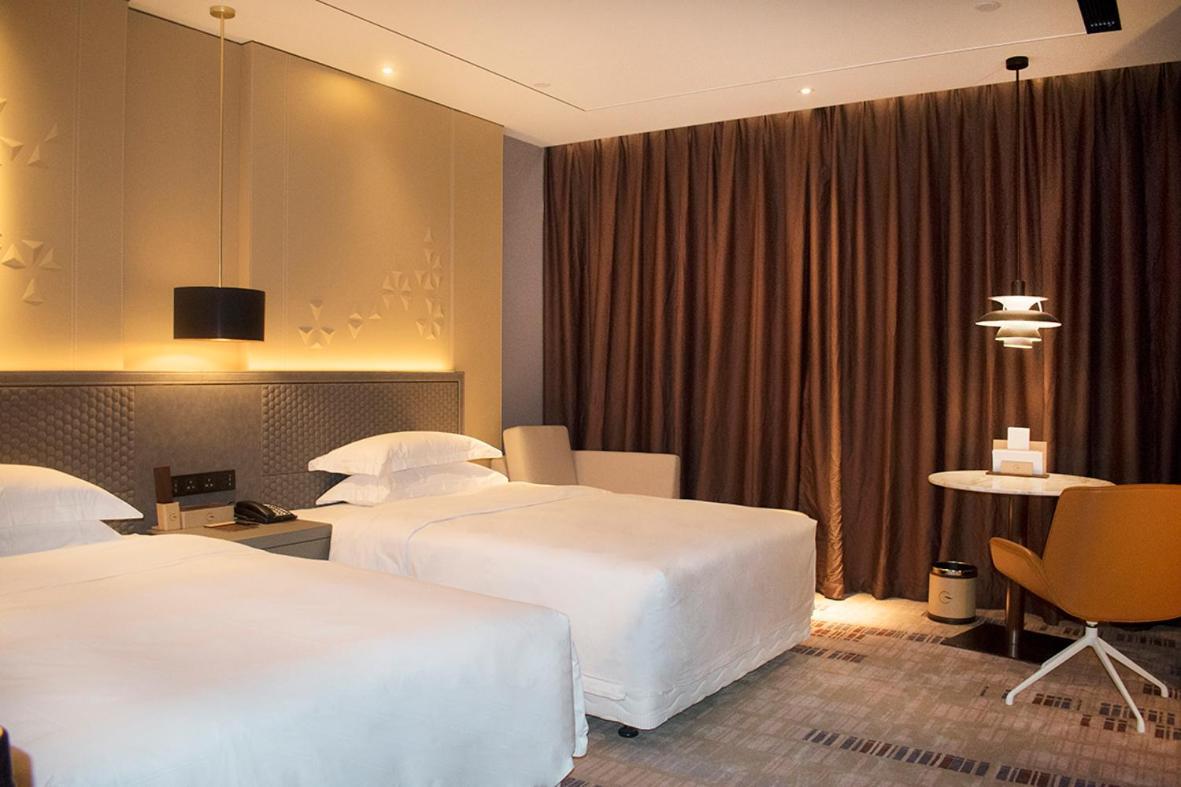 Grand Skylight International Hotel Haoyue Shenzhen Baoan Int'L Exhibition Center Bagian luar foto