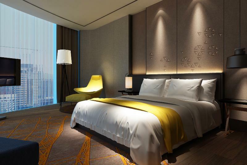 Grand Skylight International Hotel Haoyue Shenzhen Baoan Int'L Exhibition Center Bagian luar foto