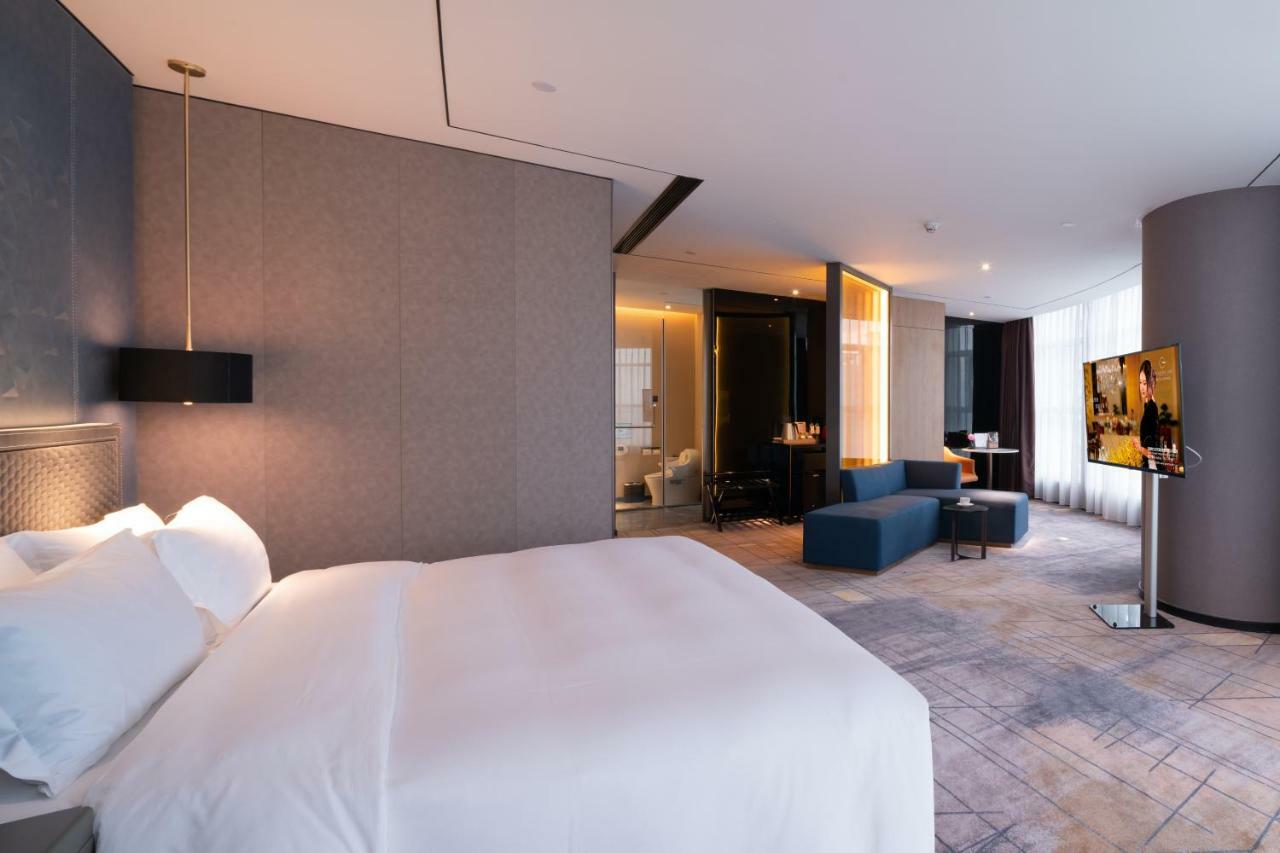 Grand Skylight International Hotel Haoyue Shenzhen Baoan Int'L Exhibition Center Bagian luar foto