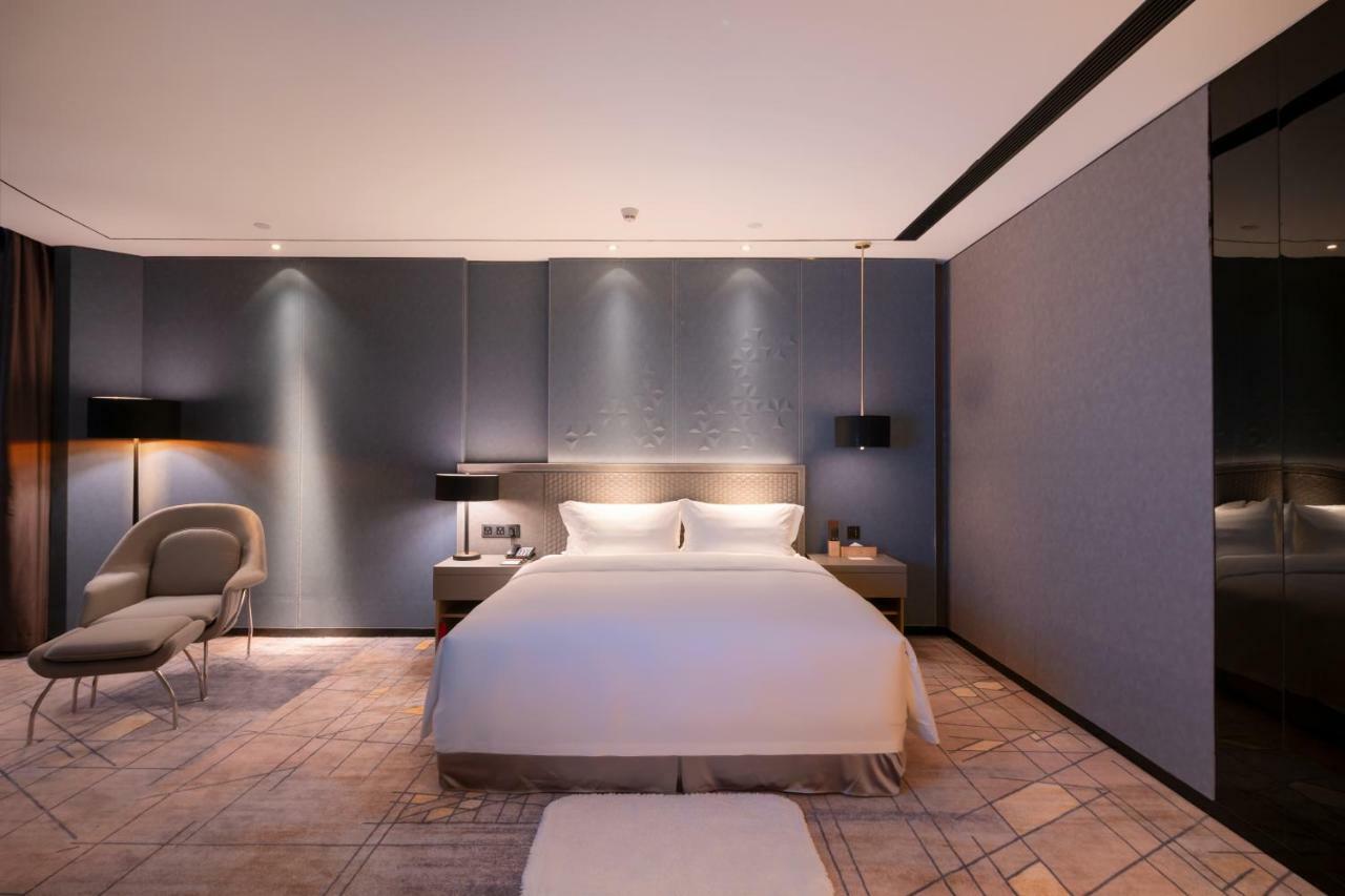 Grand Skylight International Hotel Haoyue Shenzhen Baoan Int'L Exhibition Center Bagian luar foto