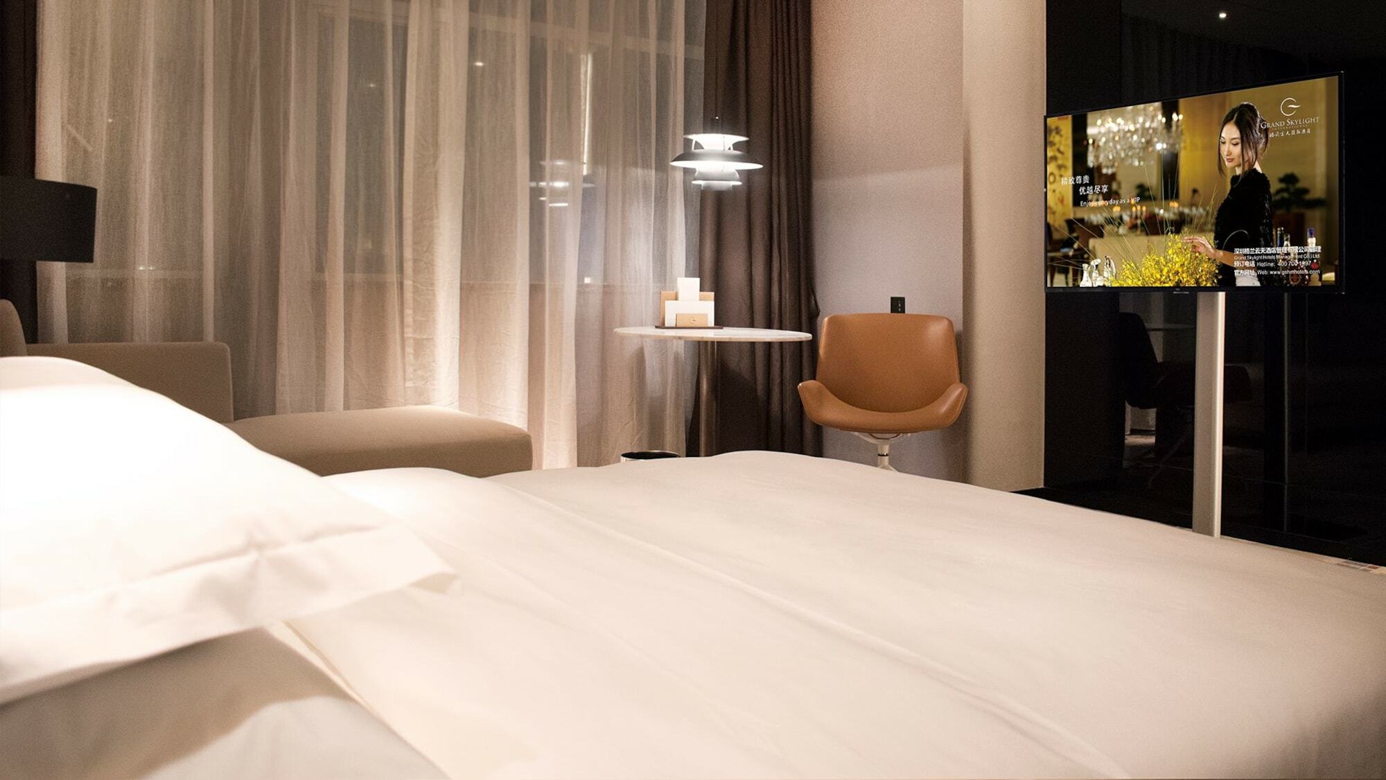 Grand Skylight International Hotel Haoyue Shenzhen Baoan Int'L Exhibition Center Bagian luar foto
